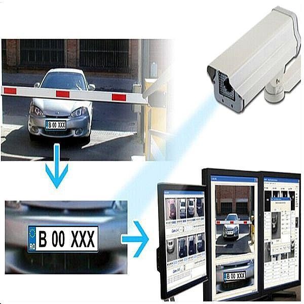 ANPR LPR Camera Hệ thống quản lý đỗ xe có phần mềm