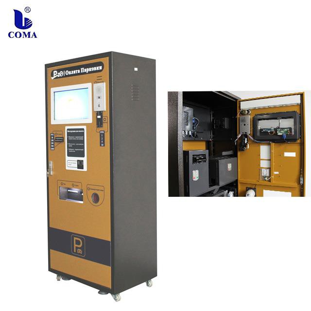 Thiết bị đỗ xe Tự thanh toán / Kiosk thanh toán hóa đơn với hệ thống quản lý LPR