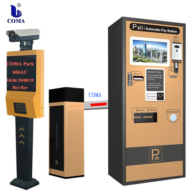 Hệ thống kiểm soát ra vào bãi đậu xe nhận dạng biển số