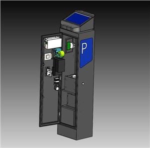 Đồng hồ đỗ xe bên đường Hệ thống thanh toán trên đường phố
